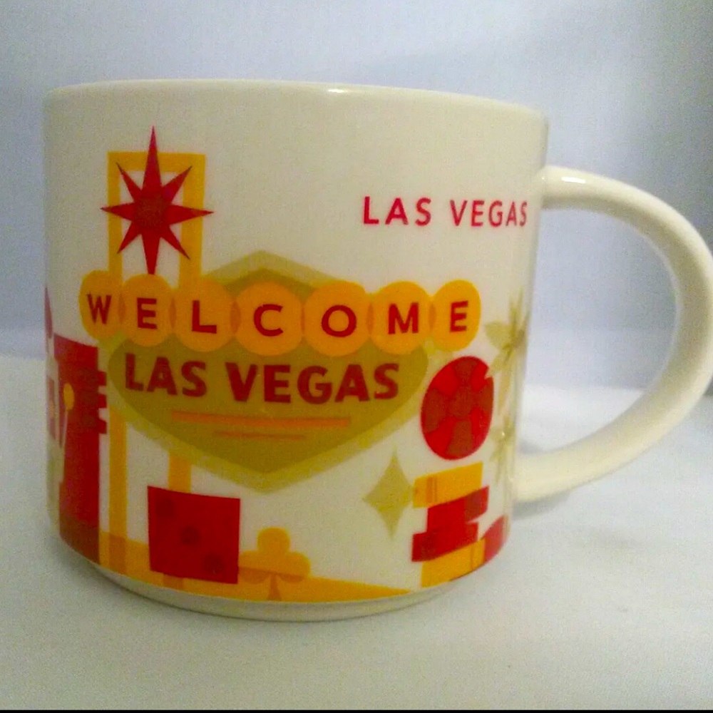 Starbucks 2015 Welcome Las Vegas Coffee Mug You Are Here Series Collection